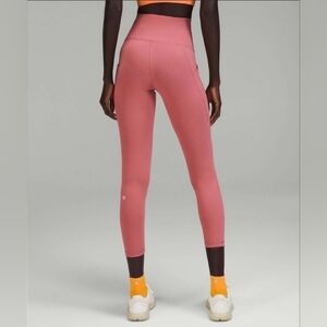 Lululemon Wunder Train High-Rise Tight with Pockets 25 "Brier Rose